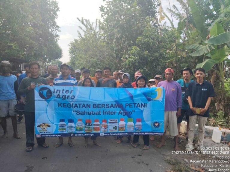 Demo Meeting Gerdal Wereng Bersama Popt Dan Ppl Di Karangdowo, Klaten