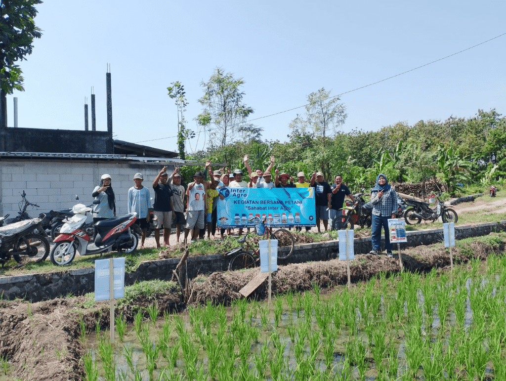 Gelar Farmer Field Day Di Ngawi, Inter Agro Indonesia Sukses Edukasi Petani Dan Pacu Penjuala V